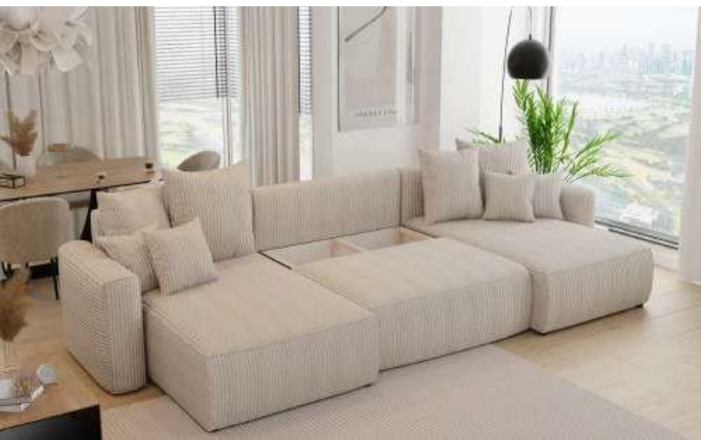 Bari U-Shape Sofa 3