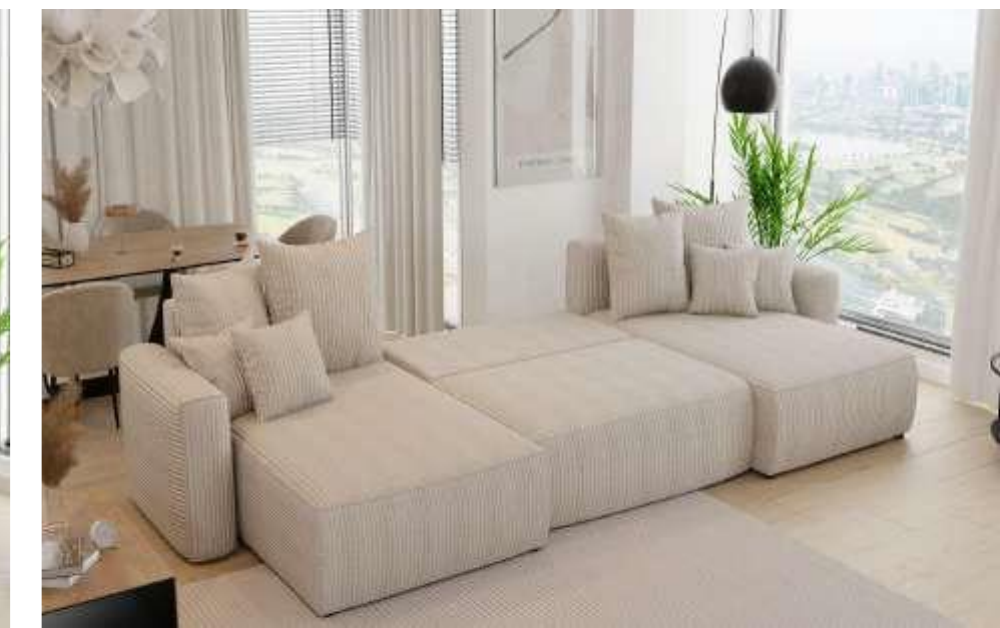 Bari U-Shape Sofa 5