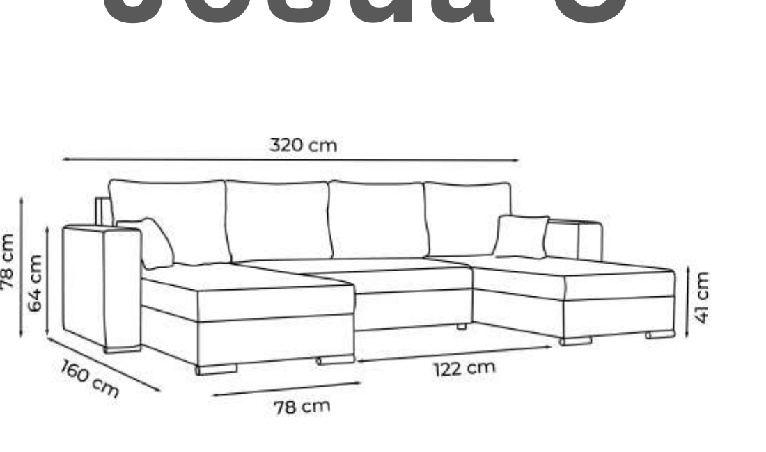 Josua U-Shape Sofa 2