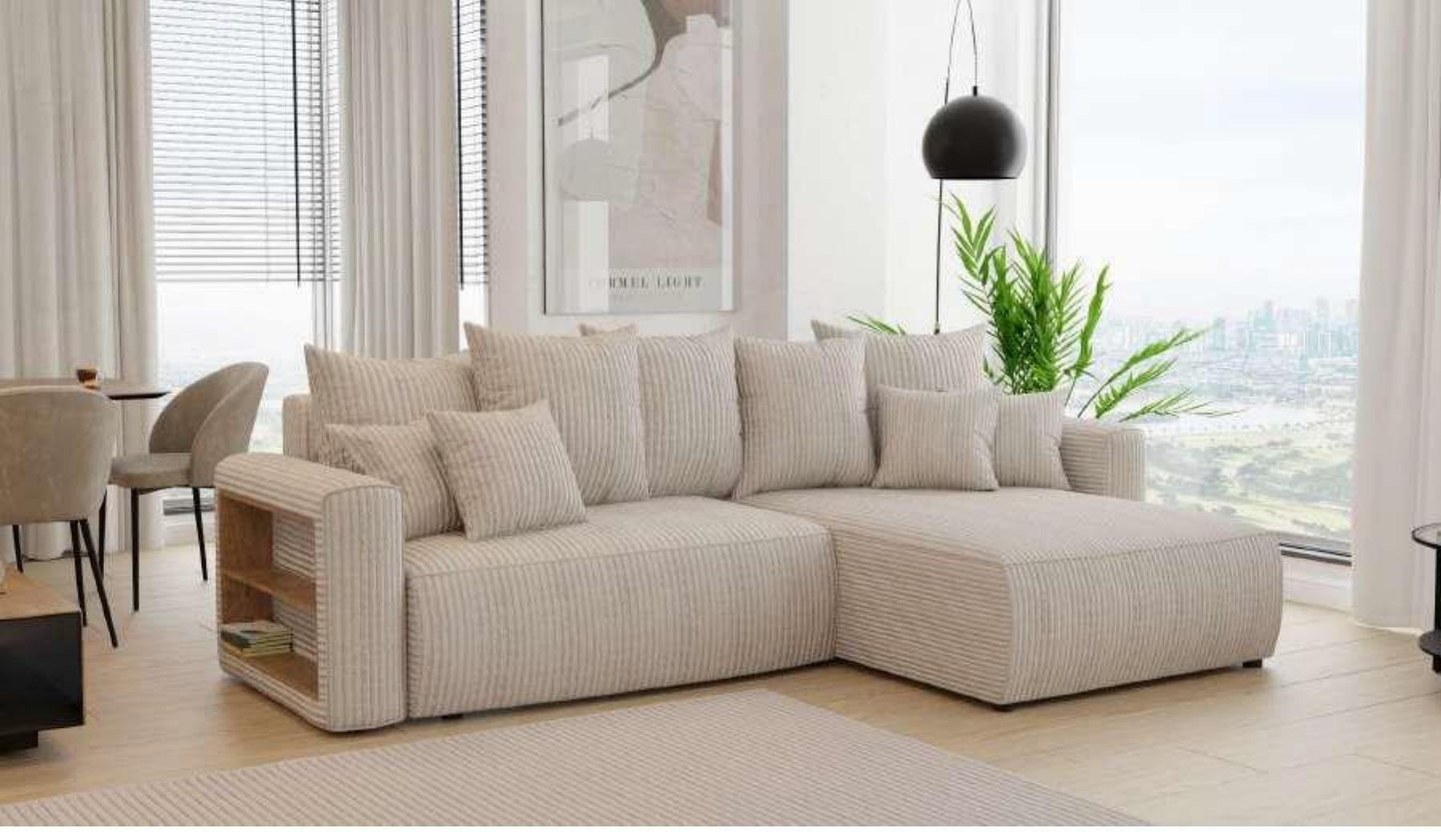 Napoli L-Shape Sofa