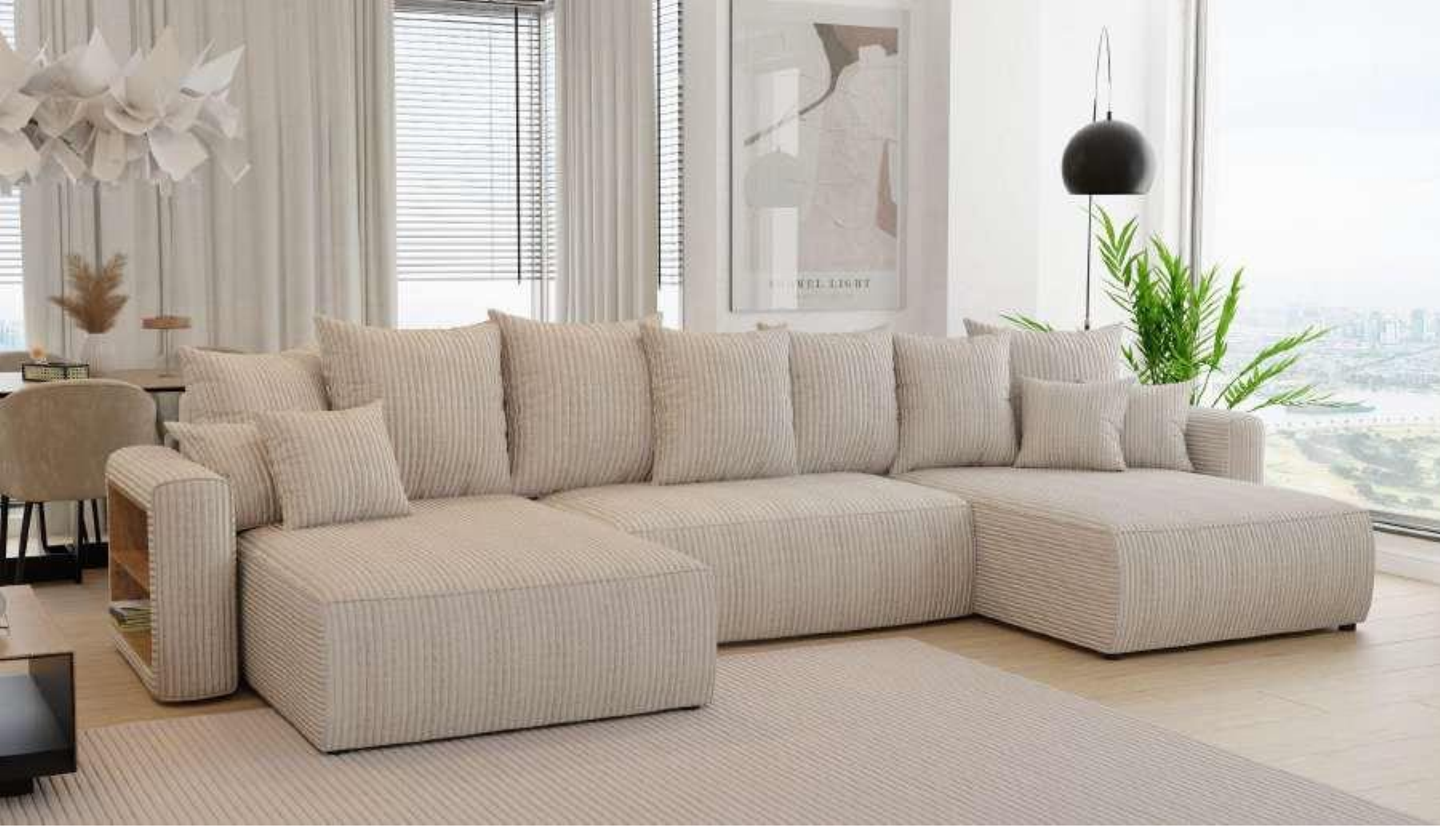 Napoli U-Shape Sofa