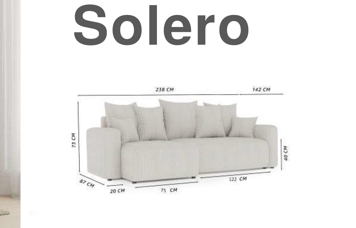 Solero L-Shape Sofa 2