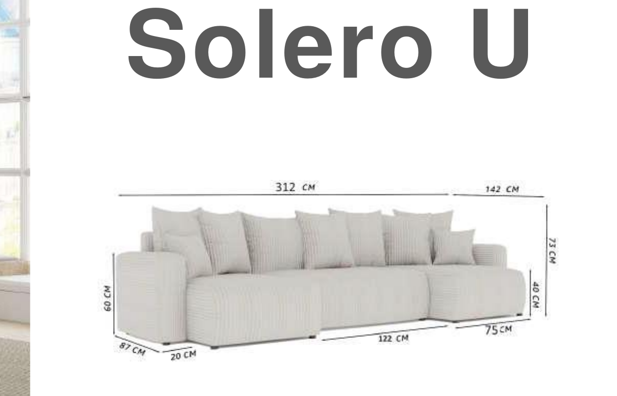 Solero U-Shape Sofa 2
